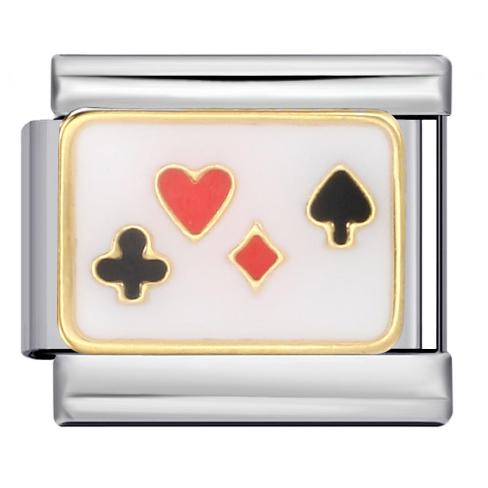 Wholesale  Italian module   stainless steel bracelet