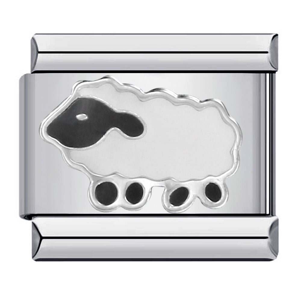 Wholesale Italian Charm Bracelet 9mm DIY Splicing Removable Cute Pet Stainless Steel Composable Bracelet