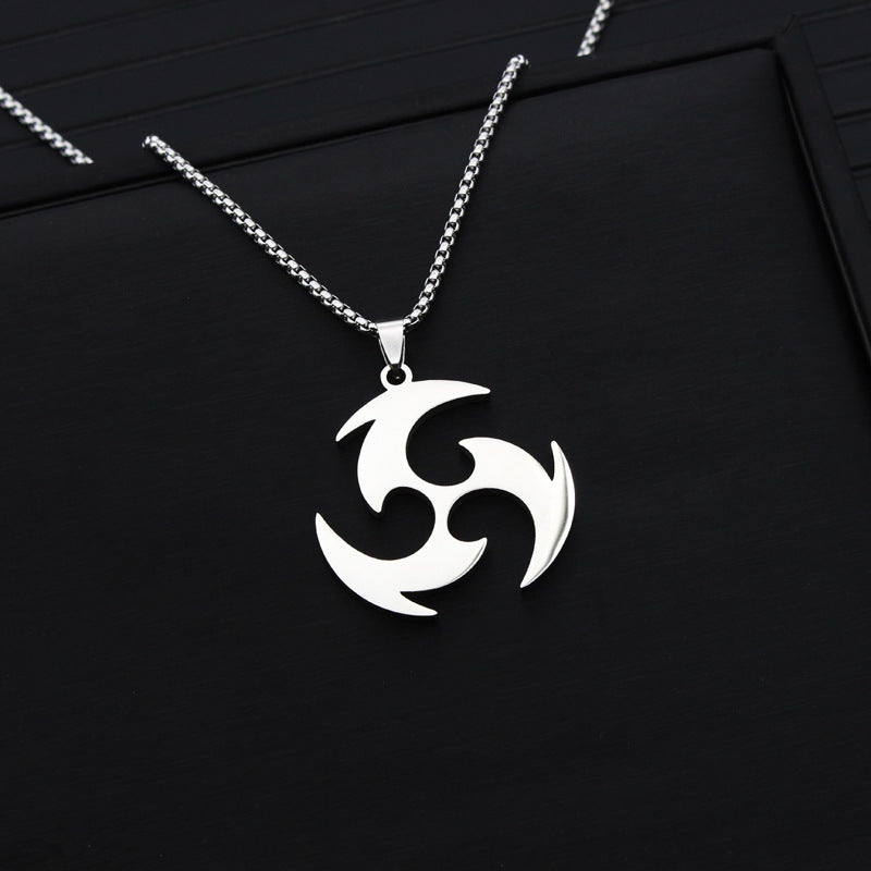 Wholesale God's Eye Titanium Steel Non-Fade Necklace