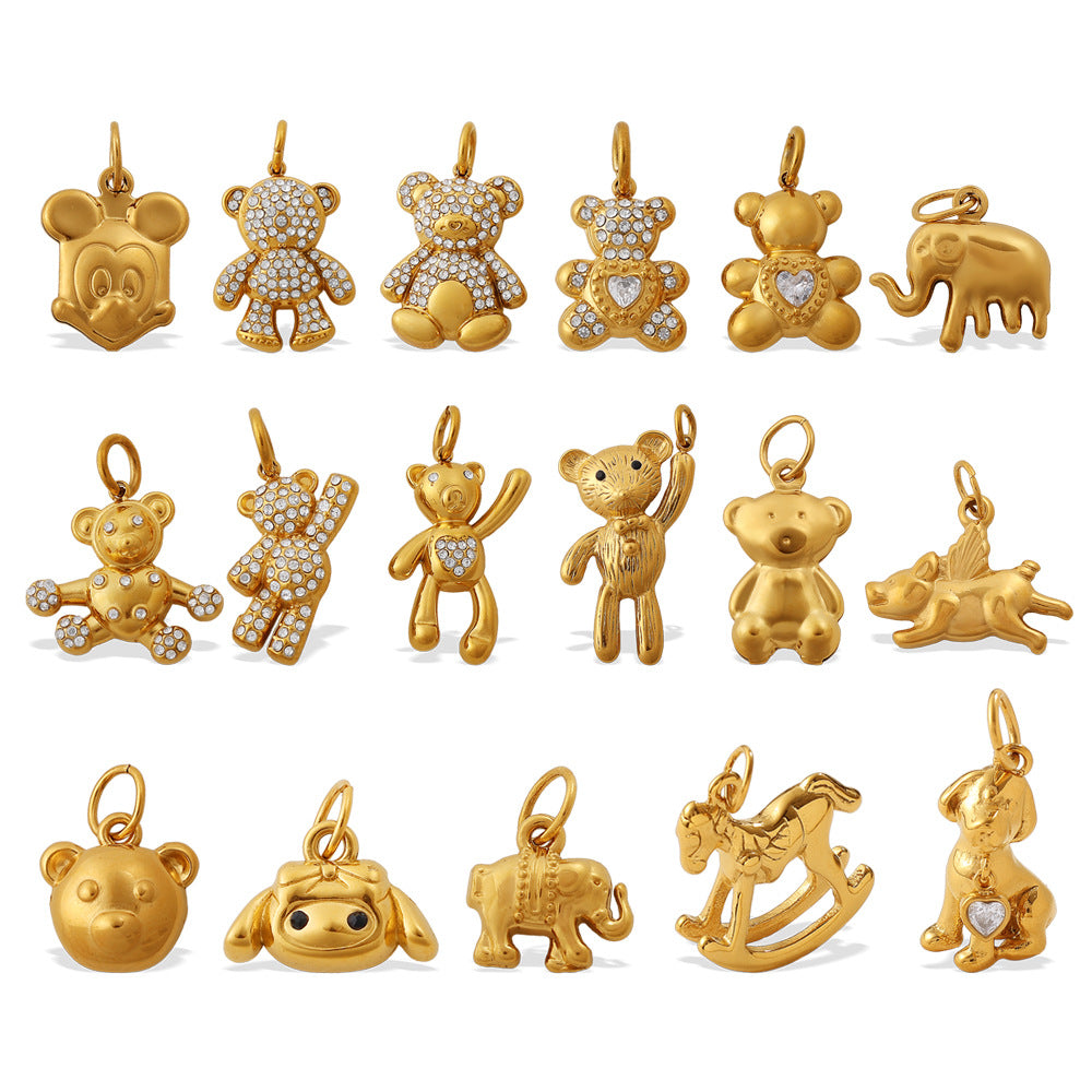 Wholesale Personalized Retro Niche Design Charms for Jewelry