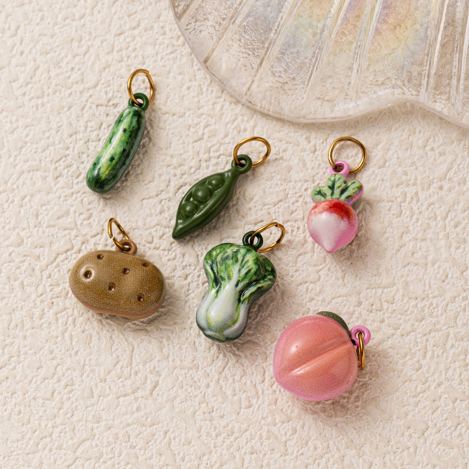 Wholesale Trendy Stainless Steel Vegetable Carrot Pendant DIY Jewelry Accessory For Gift And Resale