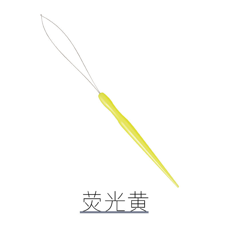 Wholesale Long Threader Colorful Plastic Handle Needle Threader Beadable DIY Beading Tools ACC-KC-CYJ001