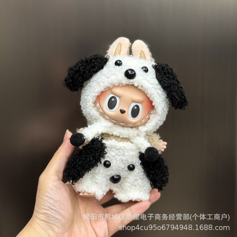 Wholesale Cute cartoon doll clothes set toy