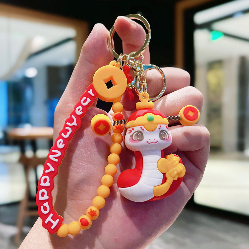 Wholesale Cartoon cute silicone keychain
