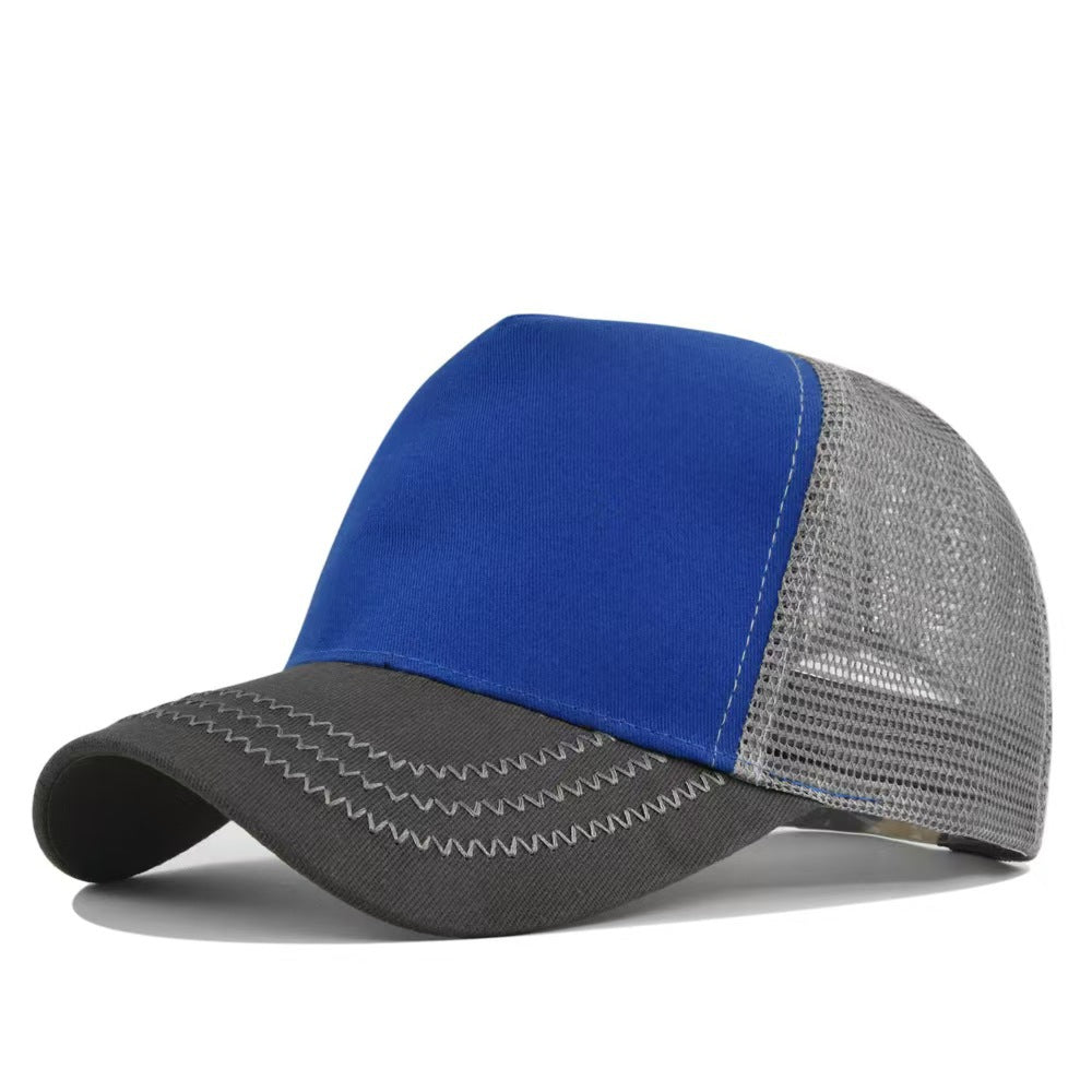 Wholesale Solid Color Five Panel Mesh Hat Baseball Cap ACC-HT-Xiny011