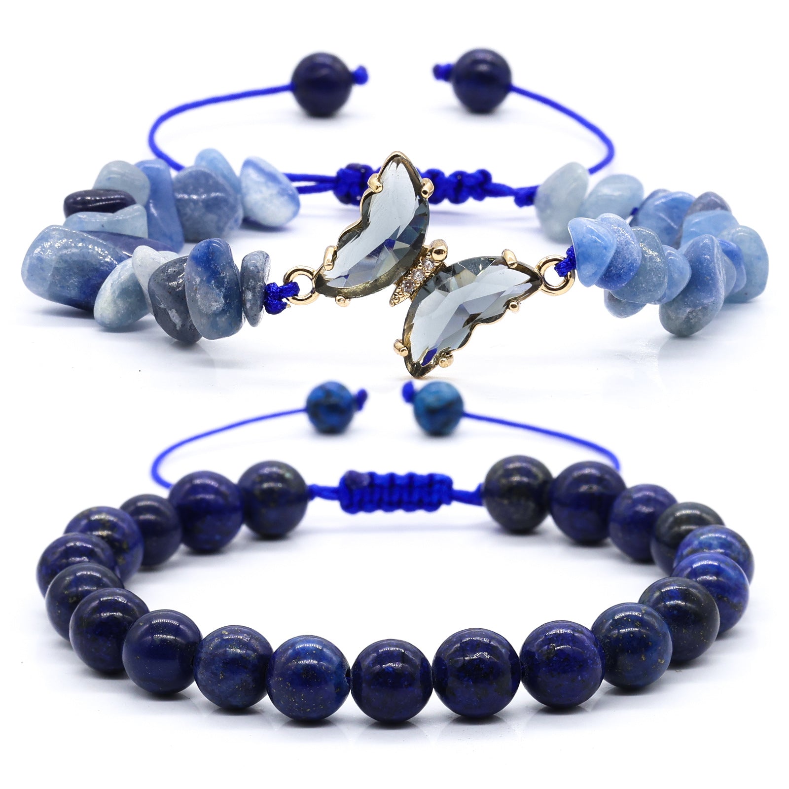 Wholesale Irregular Stone Crystal Bracelet