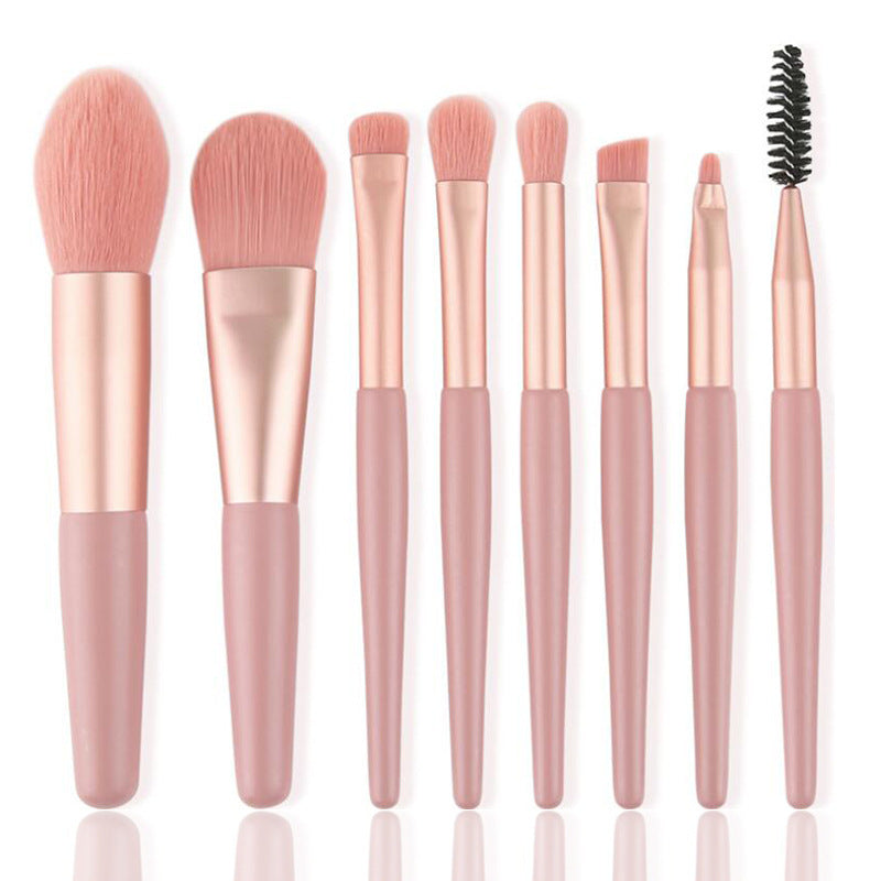 Wholesale 8pcs/set mini makeup brush set beauty tool set ACC-MB-YuHeng001