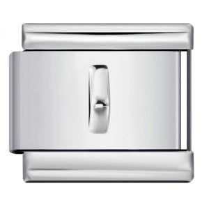 Wholesale Italian Module Bracelet Block Elastic ing Titanium Steel Strap Italian Charm