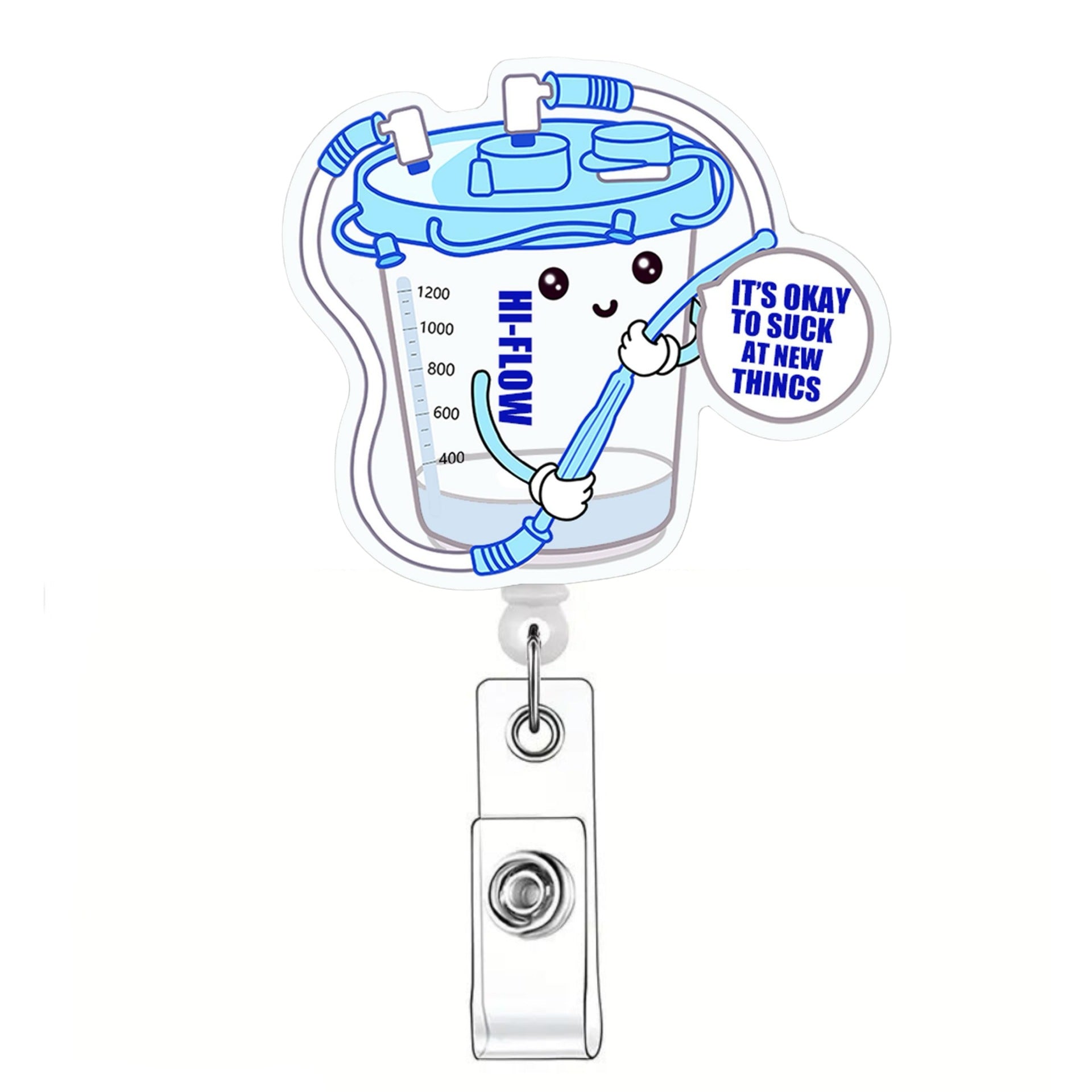 Wholesale Doctor Nurse Acrylic Badge Reels Keychains