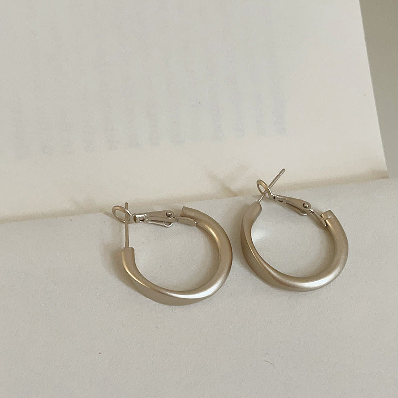 Wholesale  Metal  All-match Earrings