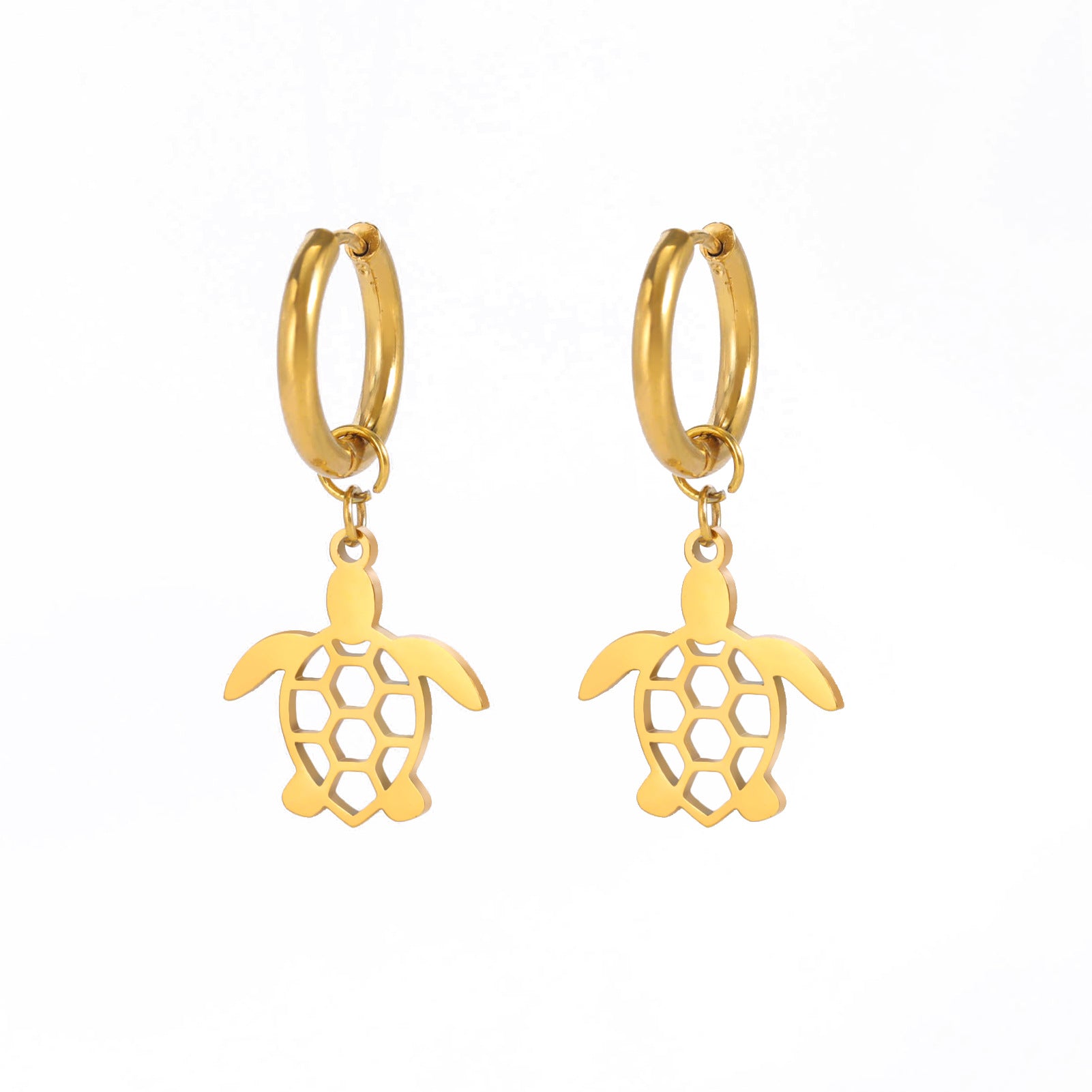 Wholesale Turtle Earrings and Stainless Steel Earrings Accessories ACC-ES-QiJu001