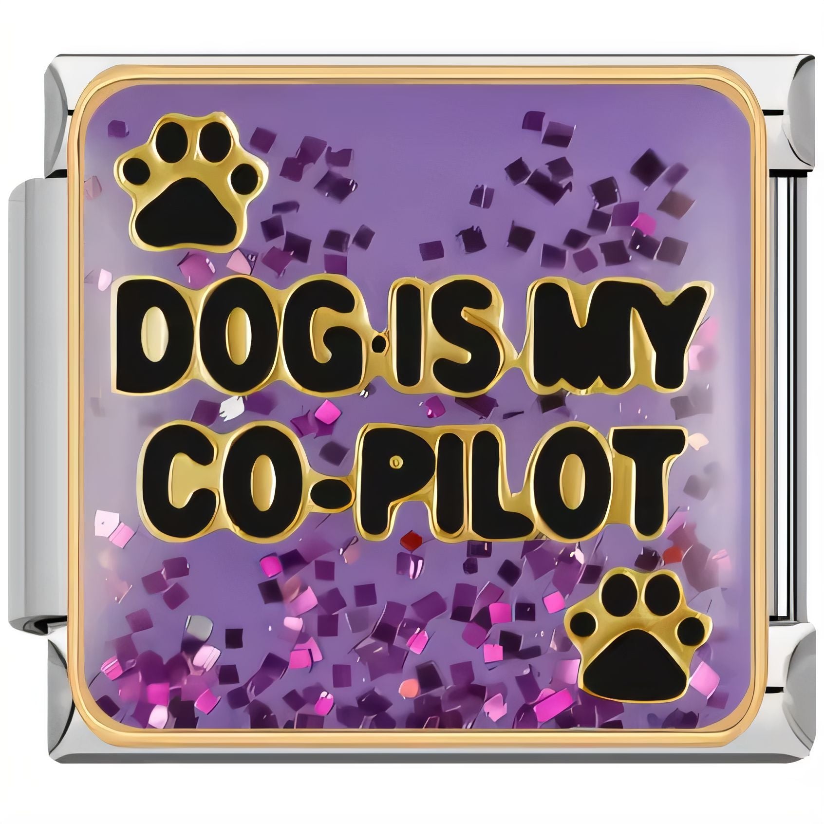 Wholesale  Italian Charm Bracelet 9mm DIY Cartoon Heart Letter   Creative Stainless Steel Composable Bracelet