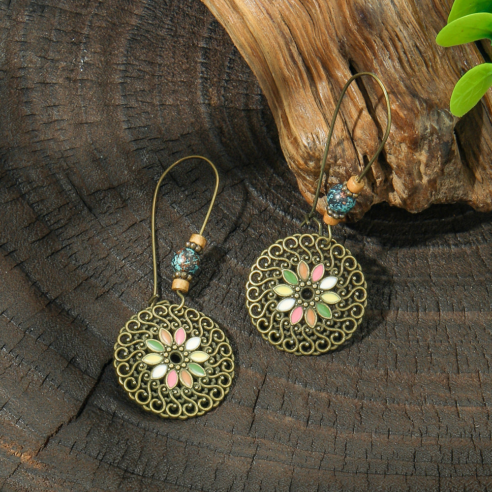 Wholesale Retro Drop Earrings,  Alloy Fashion Jewelry for Boutique Resale