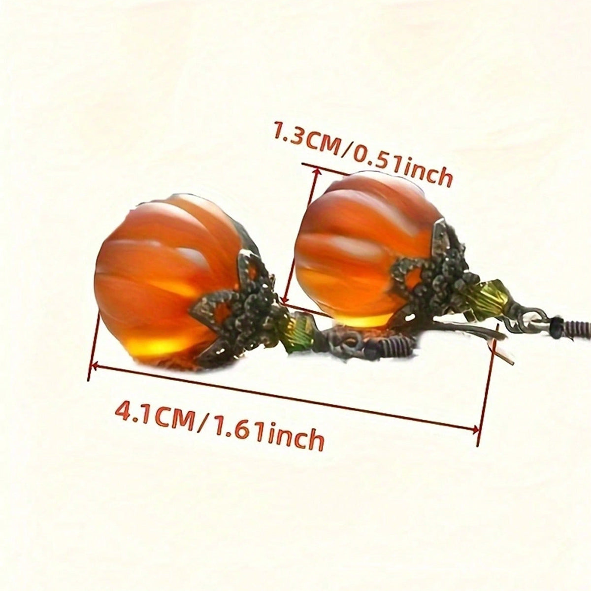 Wholesale  Pumpkin Pendant Earrings