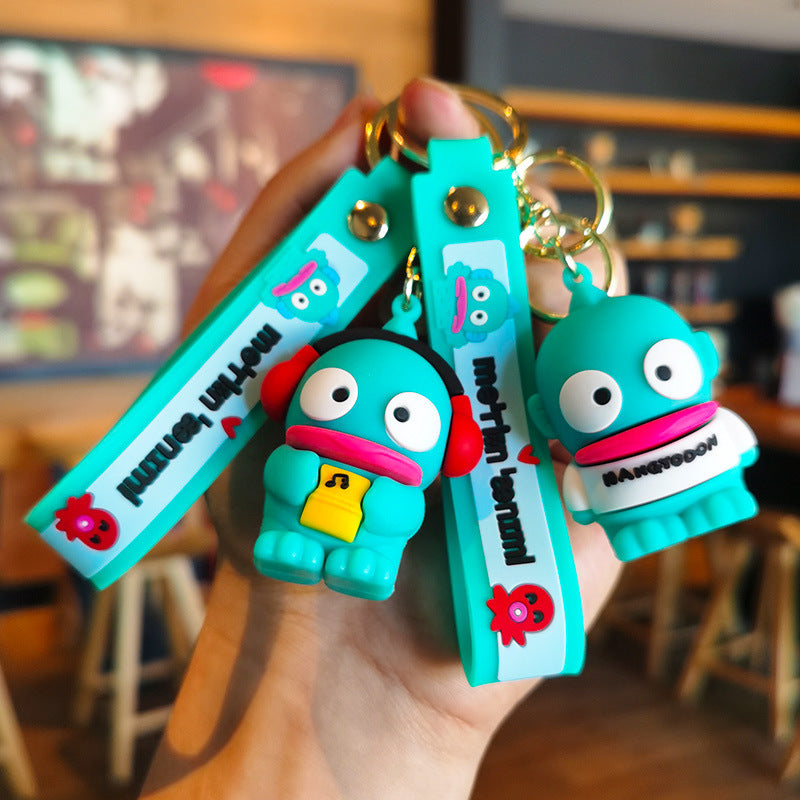 Wholesale Cartoon Cute Silicone Keychains ACCVIP-KC-FanChe003