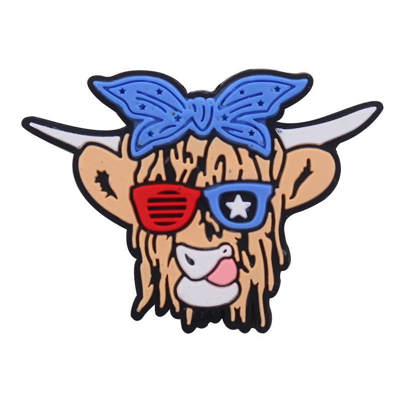 Wholesale  American Independence Day Focal Beads DIY Bead Accessories