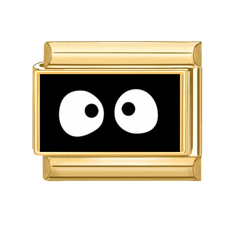 Wholesale 9mm Italian Charm Starter Bracelets DIY Heart Flower Evil Eye Series Stainless Steel Composable Bracelet