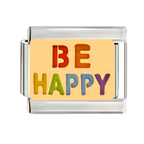 Wholesale 9mm Italian Charm Starter Bracelets DIY square Single Section Creative Stainless Steel Composable Bracelet