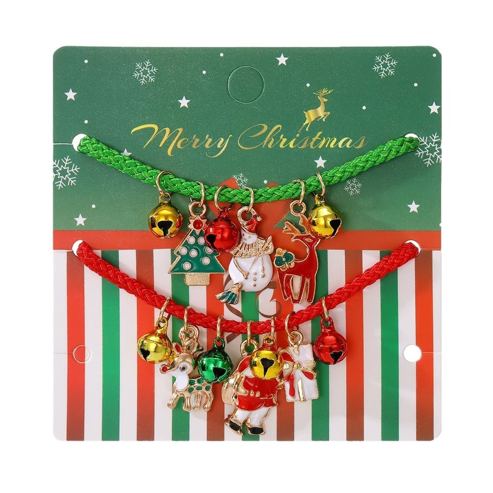 Wholesale Christmas Bell Bracelet Set ACC-BT-Anduo001