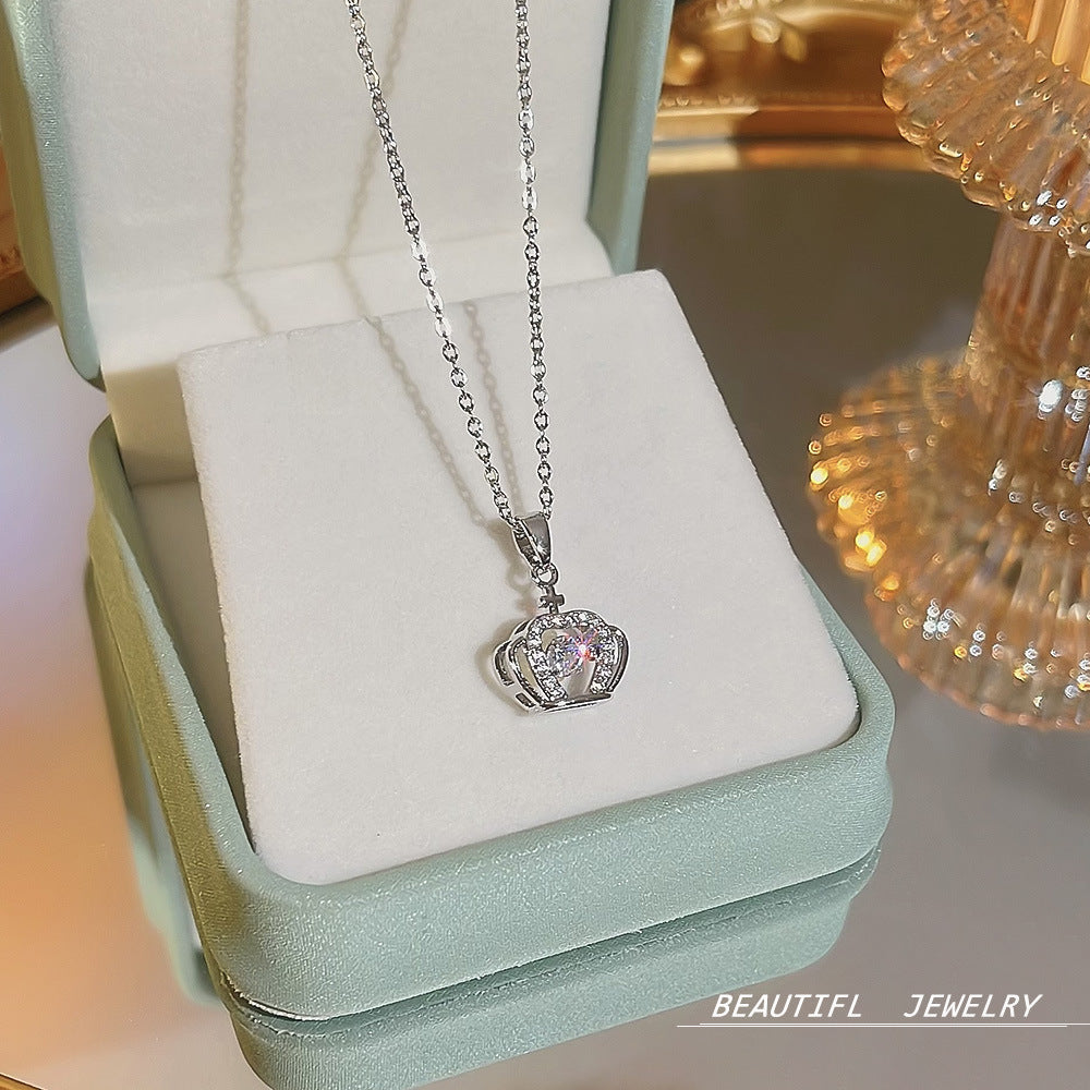 Wholesale Titanium Steel Necklace Star Clavicle Chain Choker Necklace ACC-NE-Xiyue002