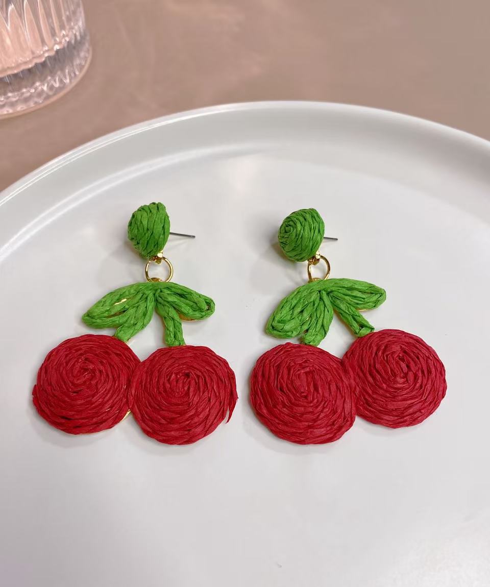 Wholesale high-level hand-woven earrings