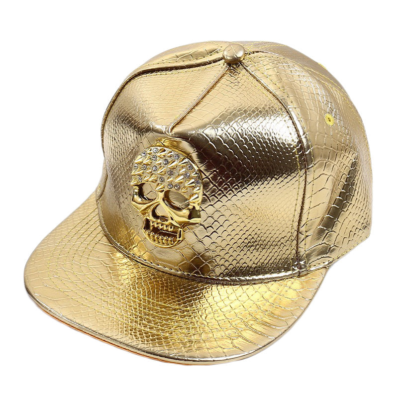 Wholesale PU sunshade metal dollar picture  baseball cap