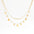 Wholesale  Light Luxury Niche  Small Round Stainless steel Necklace