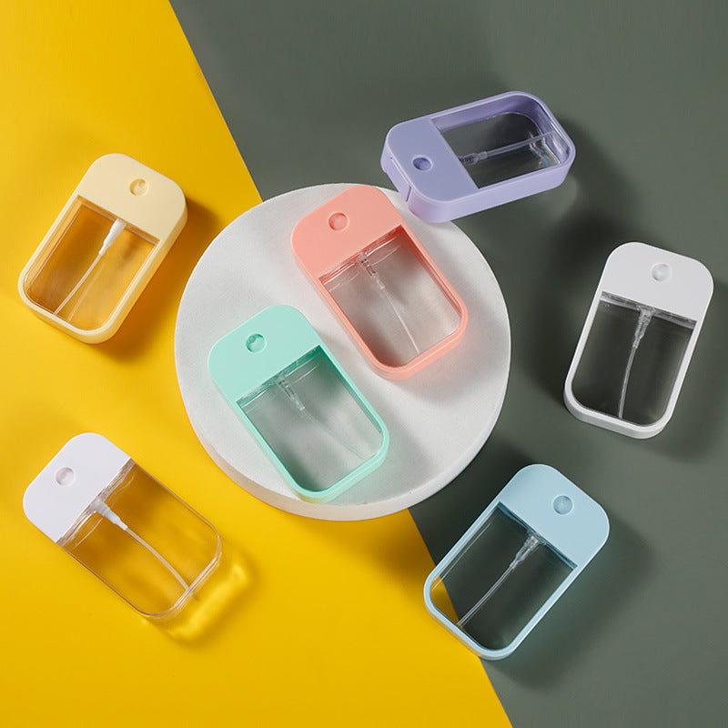 Wholesale Transparent 45ml Card Spray Bottle Keychains