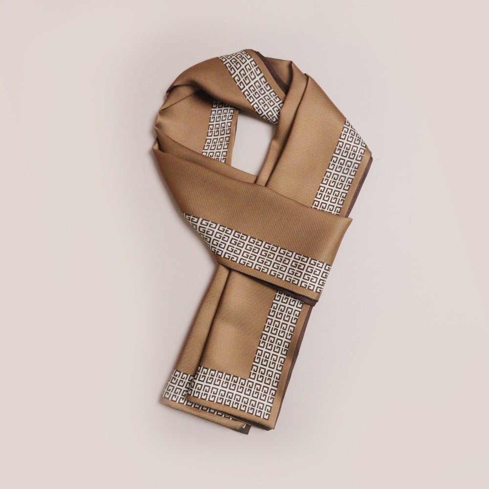 Wholesale  High-end Gift Suit Shirt Silk Scarf