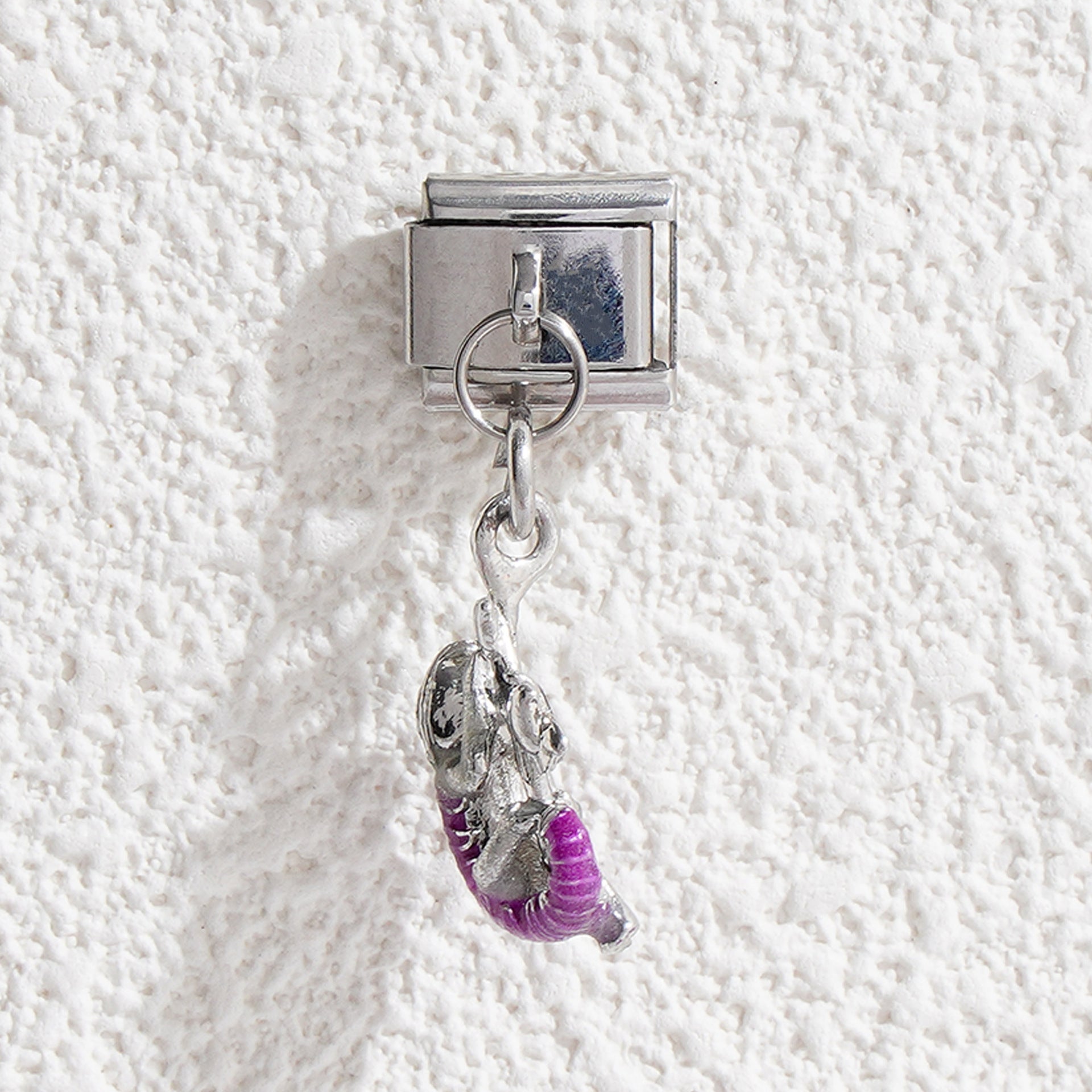 Wholesale Italian Charm Bracelet 9mm DIY Splicing Creative Pattern Pendant Stainless Steel Composable Bracelet