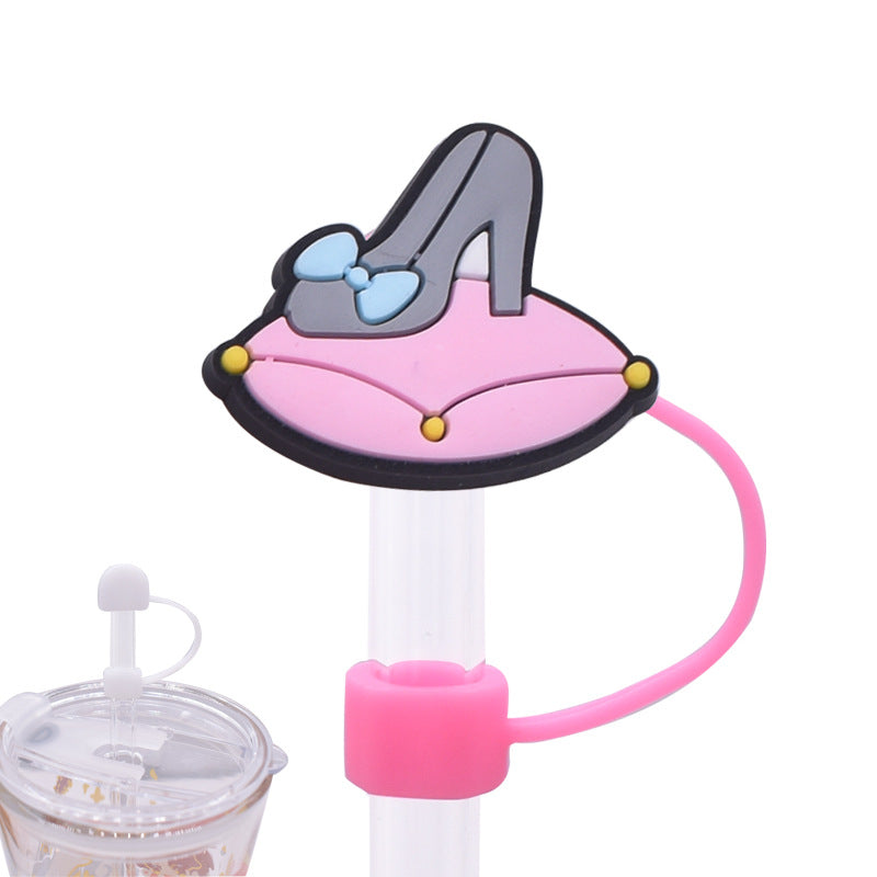 Wholesale Random 100pcs Color Separation Series Straw Cover 10MM Straw Tube Cap