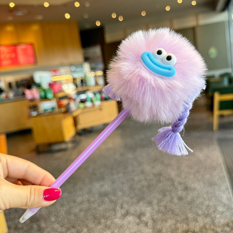 Wholesale girly big eyes cute ballpoint pen