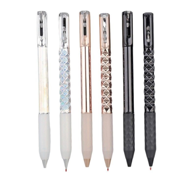 Wholesale Creative stationery push geometric deformation pen