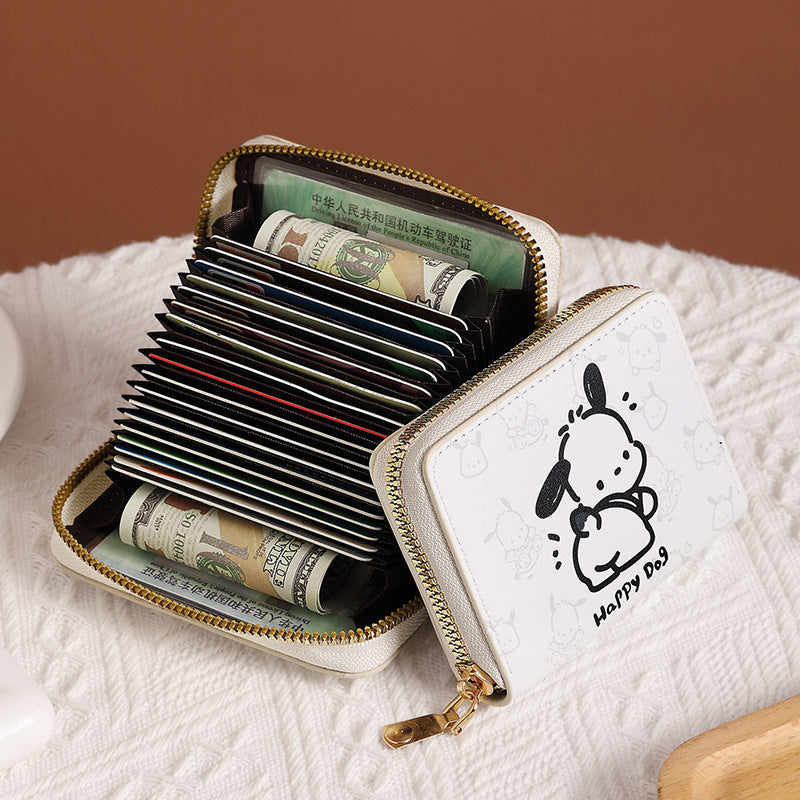 Wholesale Cat Accordion Card Holder Wallet ACC-WT-Jial001