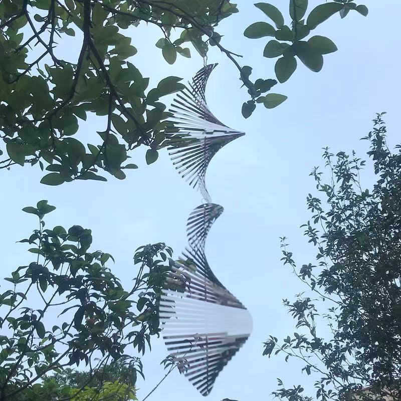 Wholesale Stainless Steel  Rotating Wind Chime