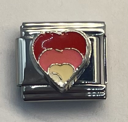 Wholesale Lovely Rabbit Heart Design DIY Italian Module Bracelet Stainless Steel Electroplated Jewelry Accessory