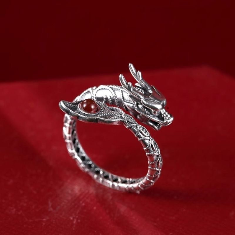 Wholesale Retro Dragon Tail Adjustable Ring ACC-RS-YiRong001