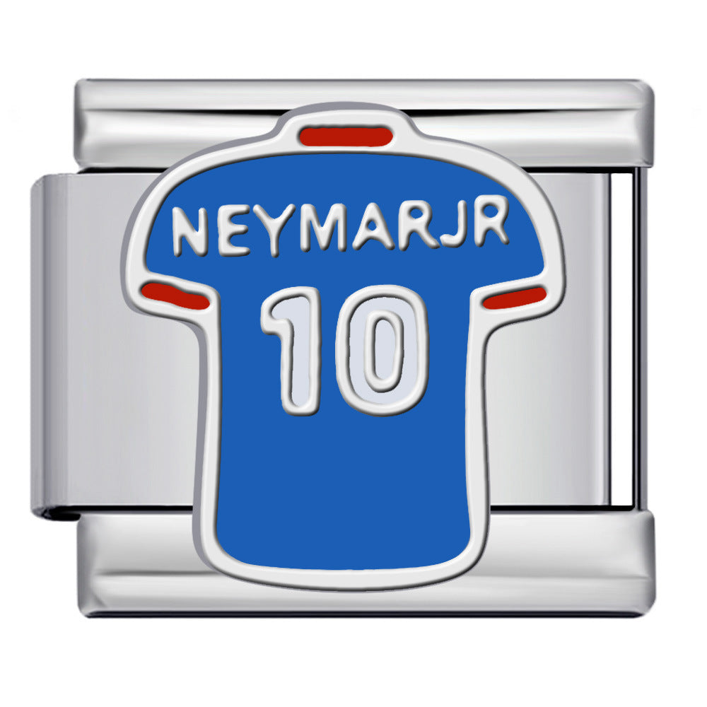 Wholesale 9mm Italian Charm Starter Bracelets DIY square Single Section Creative Stainless Steel Composable Bracelet