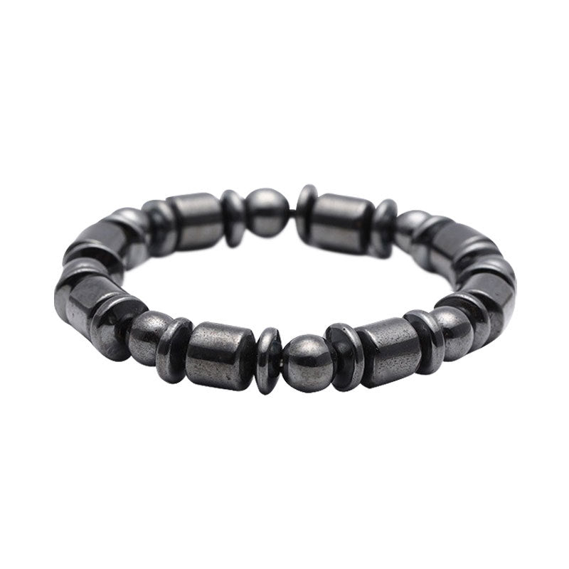 Wholesale black stone magnet bracelet