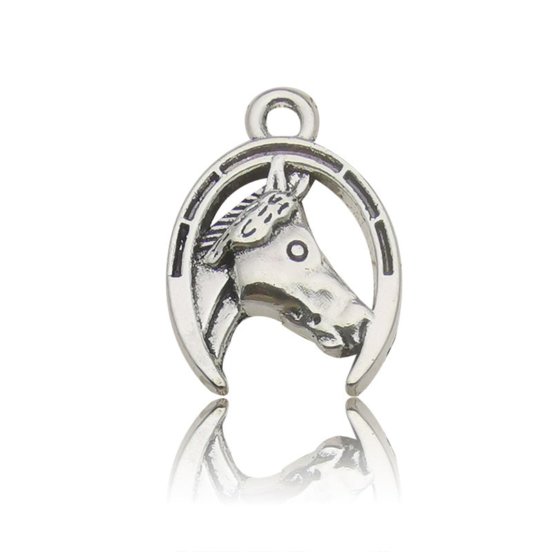 Wholesale Alloy Western Cowboy Series Gun Boots Bracelet Necklace Pendant Accessories