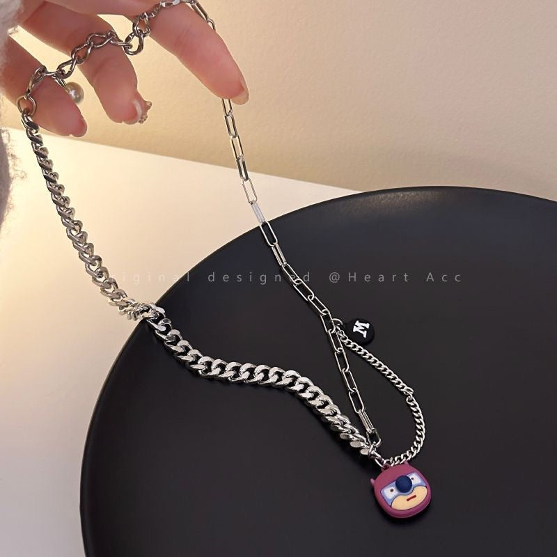 Wholesale Cartoon Cute All-match Long Necklaces