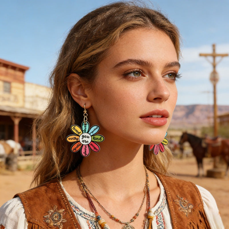 Wholesale Creative & Versatile Acrylic Earrings