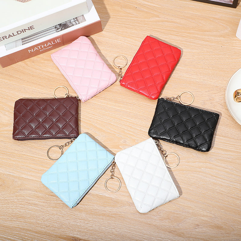 Wholesale PU Coin Purse Bag Keychains Lanyard Keychain ACC-KC-YingLi001