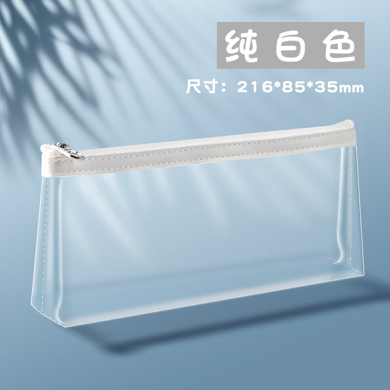 Wholesale Back to School transparent large capacity pencil case