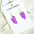 Wholesale long grape bunch red cherry earrings