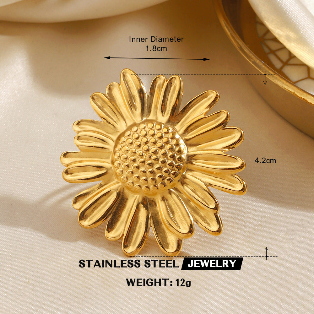 Wholesale Stainless Steel Fashion Rings with Heart,  Starfish,  and Butterfly Motifs Chic Jewelry Accessory for Gifts