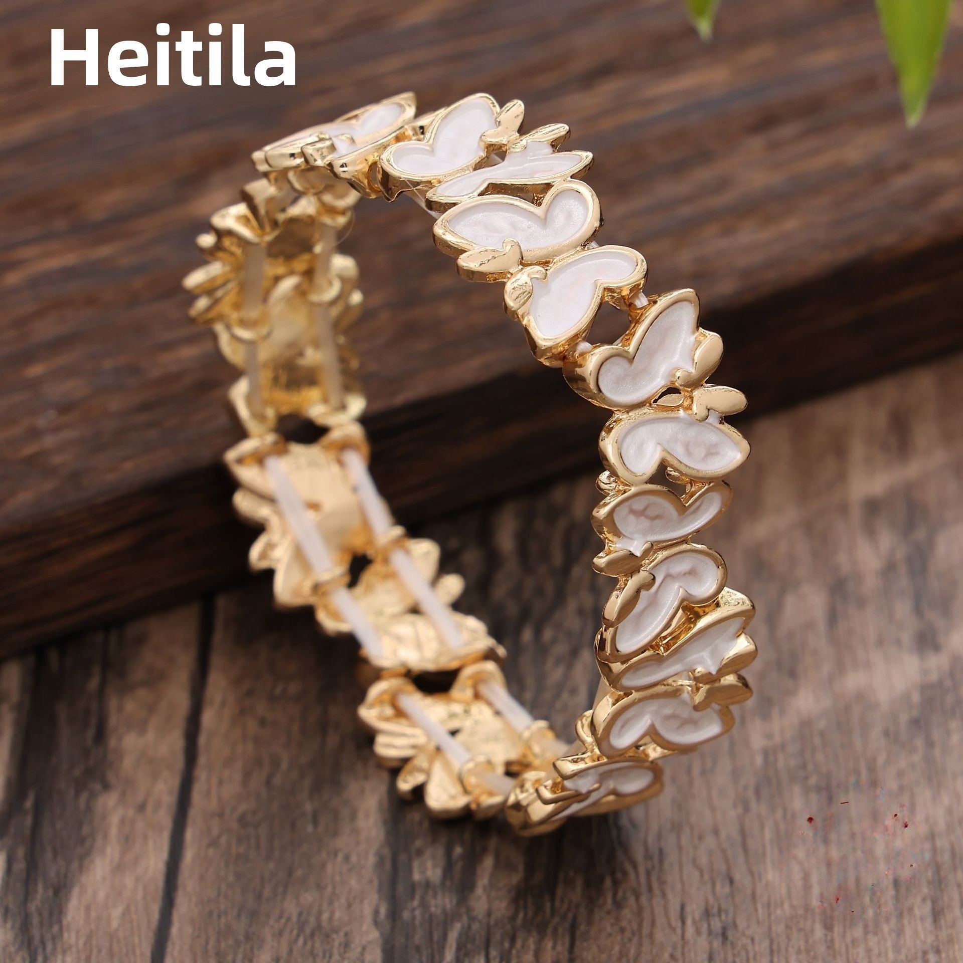Wholesale Colorful Butterfly Dance Elastic Bracelet