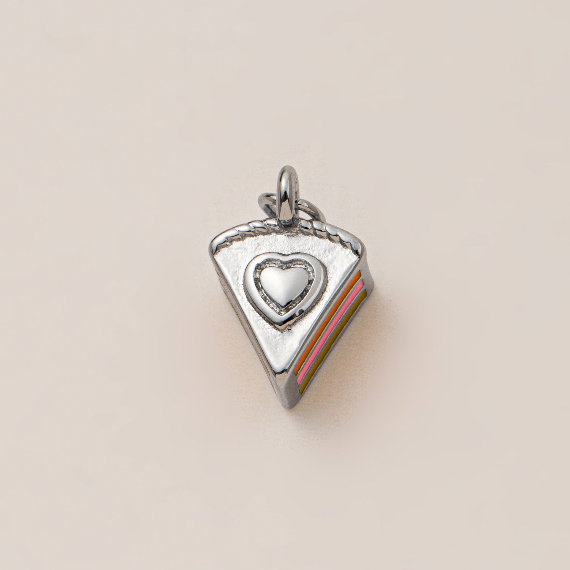 Wholesale Stainless Steel 18K Gold Plated Colorful Pendant Creative Holiday Food Design Chic Jewelry Accessory For Everyday Wear