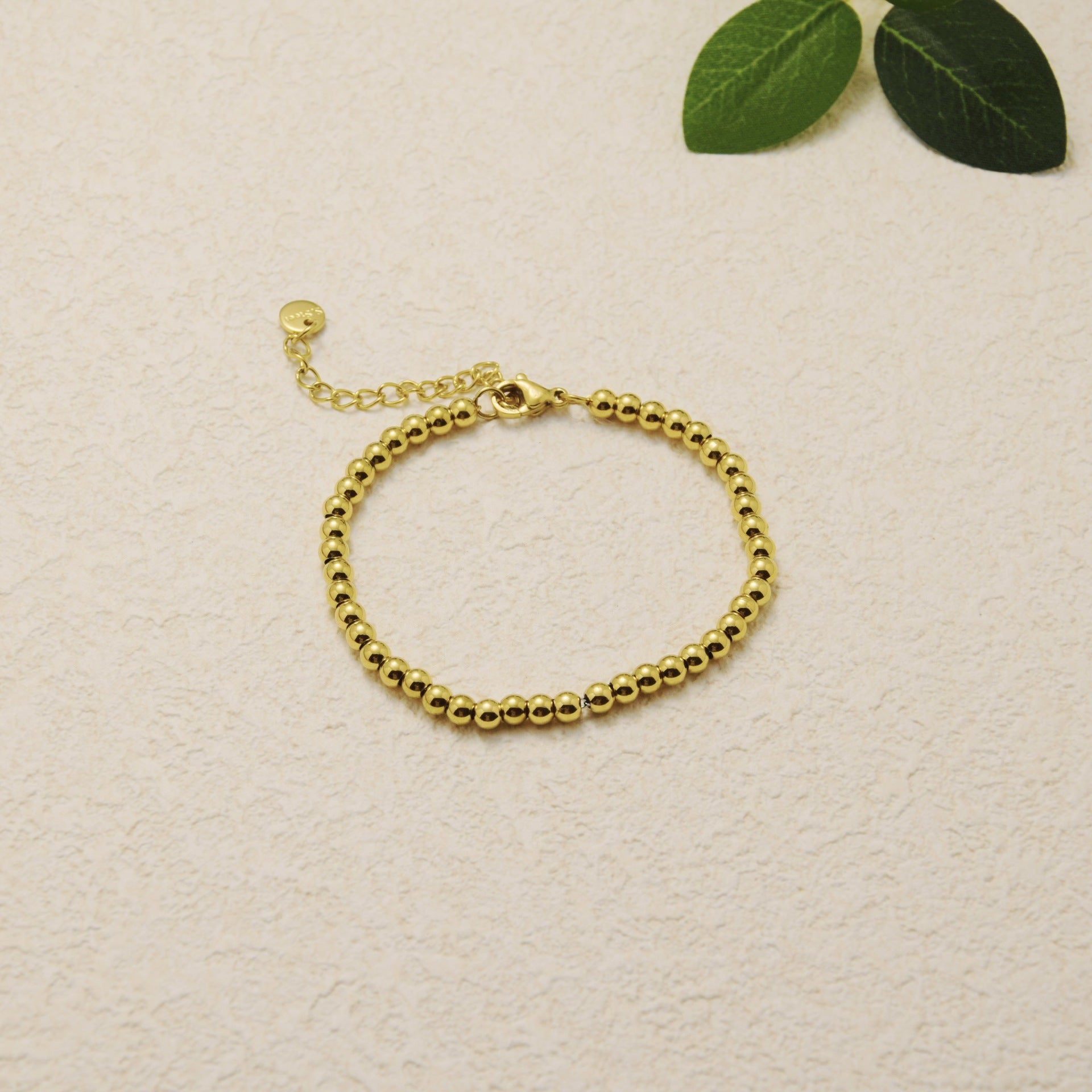 Wholesale Stainless Steel  Round Bead Chain Necklaces