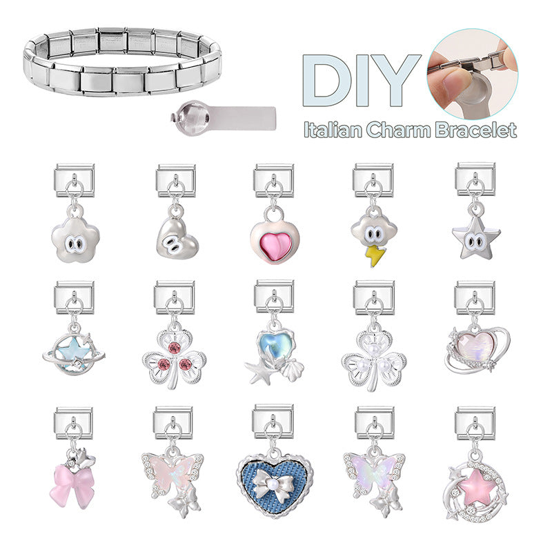 Großhandel italienisches Charmearmband 9mm DIY Spleiß